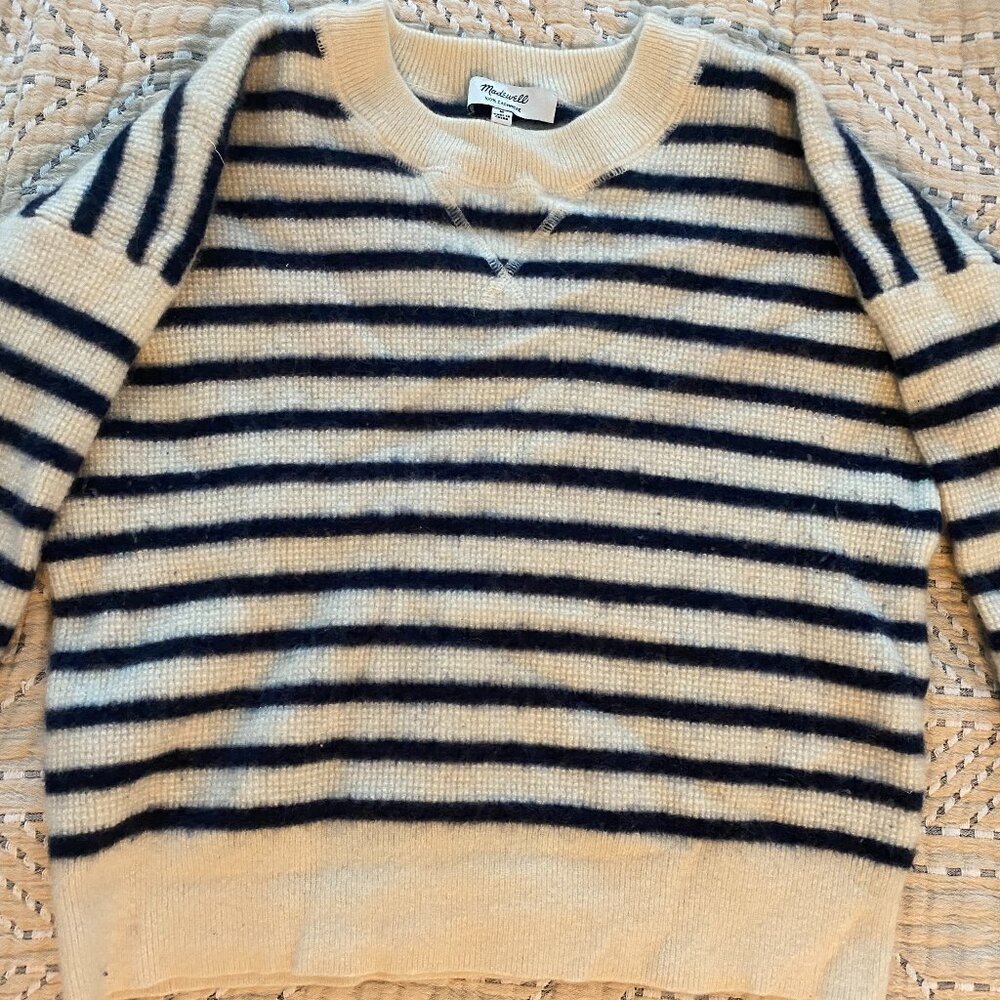 Madewell Crop Cashmere Sweater